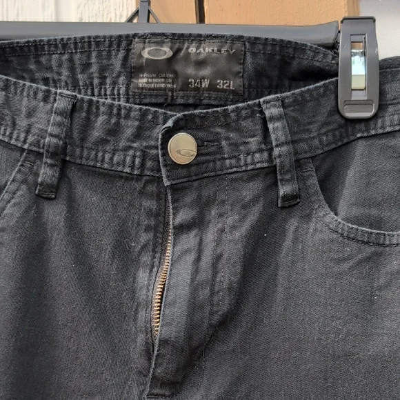 Oakley Black Denim Pants - Picture 3 of 9